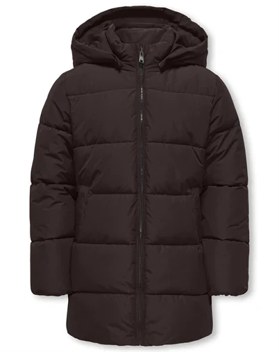 Kids Only - KOGJuta Puffer Jakke - Chocolate Torte